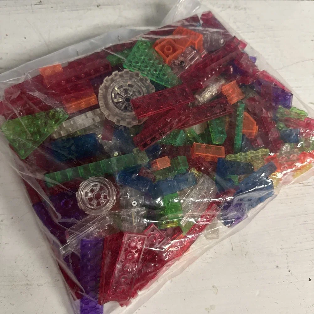 18oz Bag Laser Pegs Light Up Building Blocks Bag Bright Colored‎